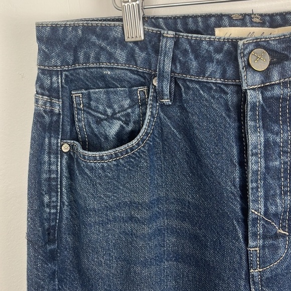 Unpublished Straight Leg Button Fly Jeans - Picture 3 of 8